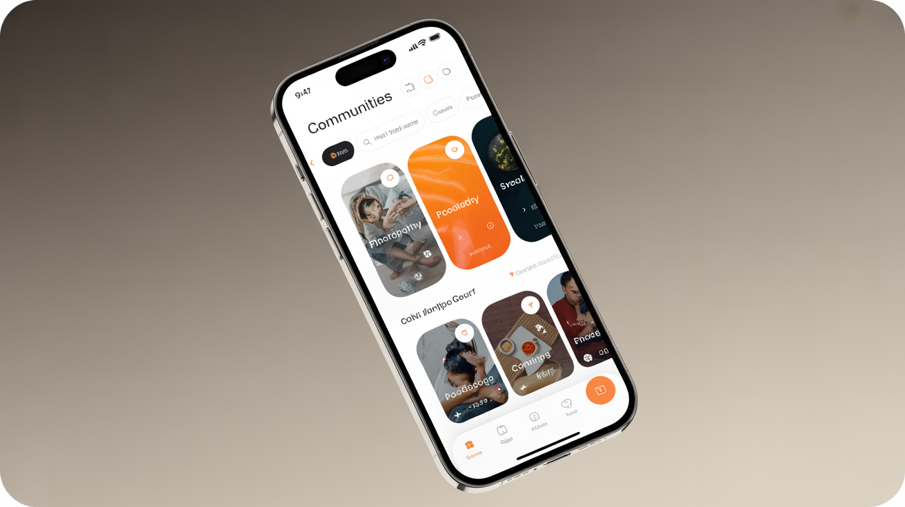 Find and join communities in Kawn